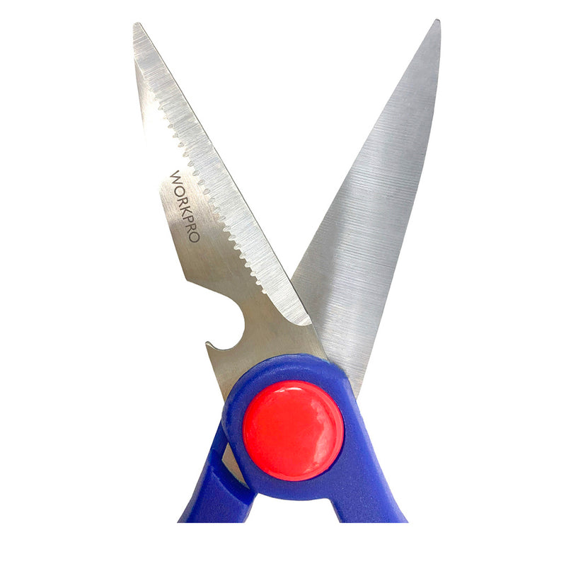 Kéo làm bếp đa năng bằng thép không gỉ 215mm (8.5 inches) Workpro WP214005