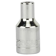 Đầu tuýp 6 cạnh hệ mét cốt 1/4 inch Stanley thiết kế MaxiDrive™ mạ Chrome bóng