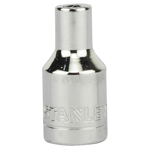 Đầu tuýp 6 cạnh hệ mét cốt 1/4 inch Stanley thiết kế MaxiDrive™ mạ Chrome bóng