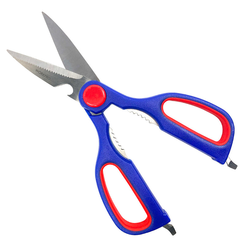 Kéo làm bếp đa năng bằng thép không gỉ 215mm (8.5 inches) Workpro WP214005