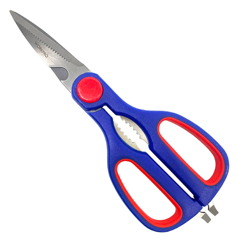 Kéo làm bếp đa năng bằng thép không gỉ 215mm (8.5 inches) Workpro WP214005