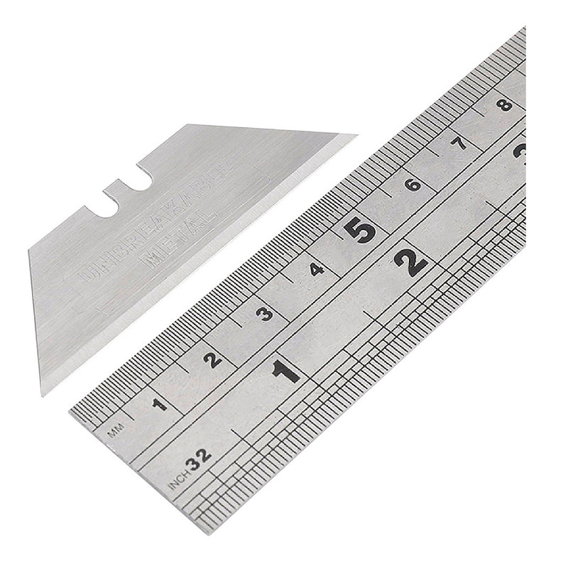 Hộp 10 lưỡi dao rọc đa năng (loại nhọn 2 đầu) thép SK5 Workpro WP213001