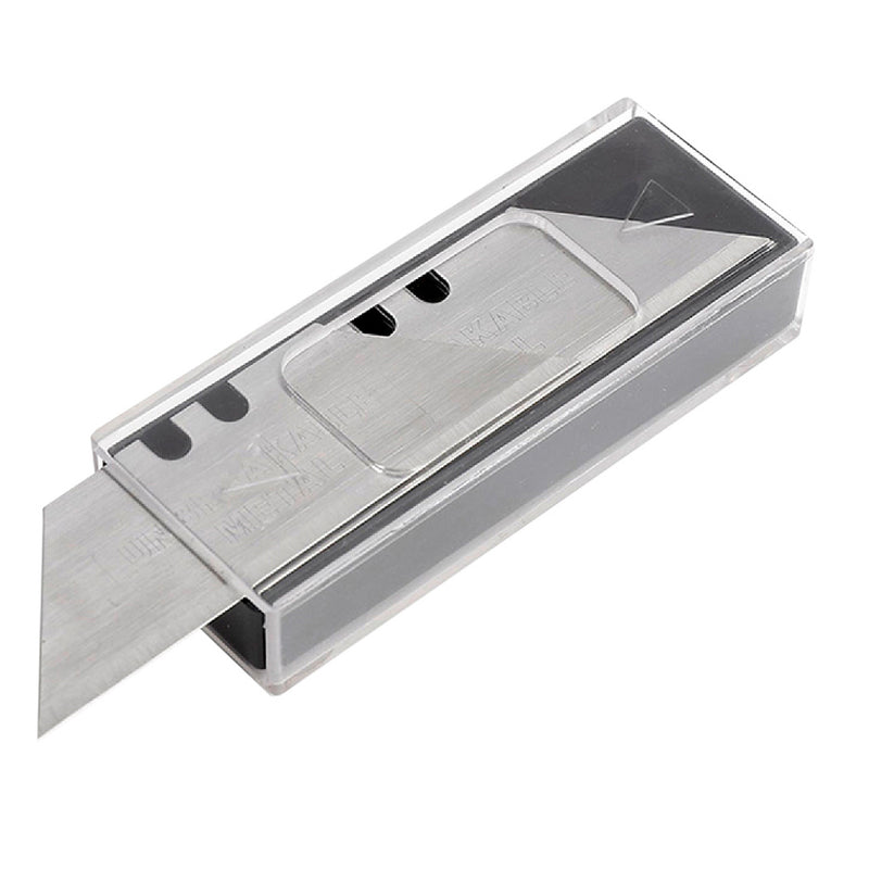 Hộp 10 lưỡi dao rọc đa năng (loại nhọn 2 đầu) thép SK5 Workpro WP213001