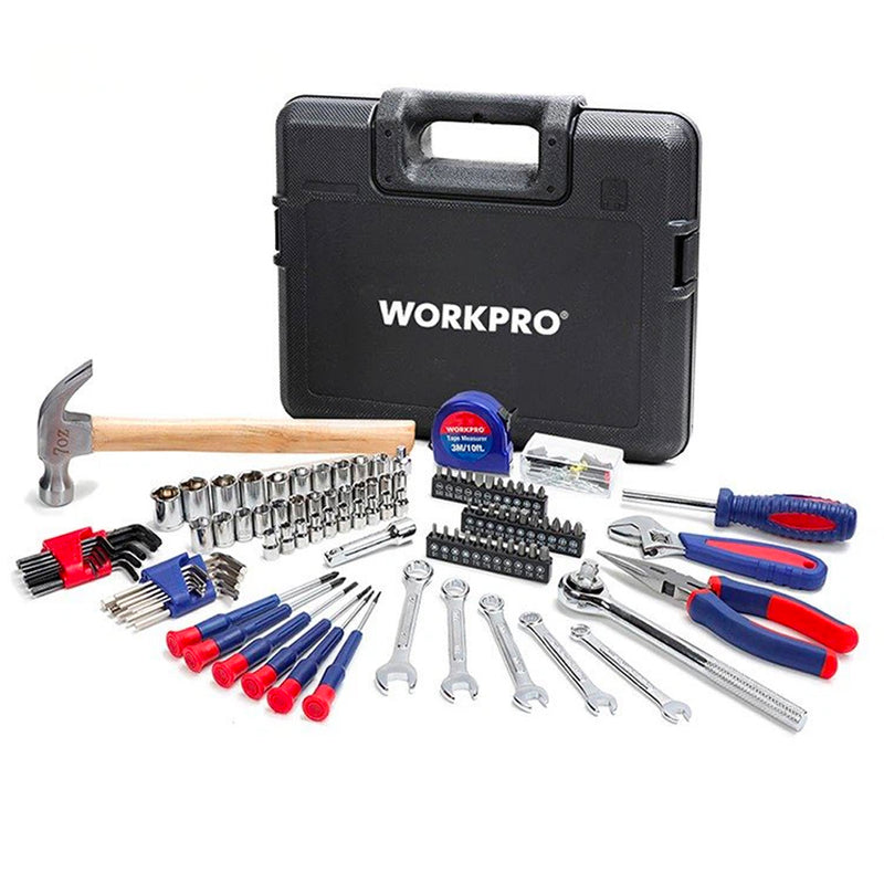 Bộ đồ nghề sửa chữa nhà 165 món đựng trong vali nhựa Workpro WP209022