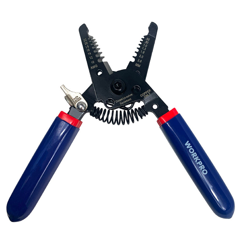 Kìm tuốt tuốt dây 160mm Workpro WP291002