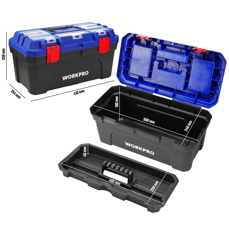 Thùng đồ nghề bằng nhựa Workpro