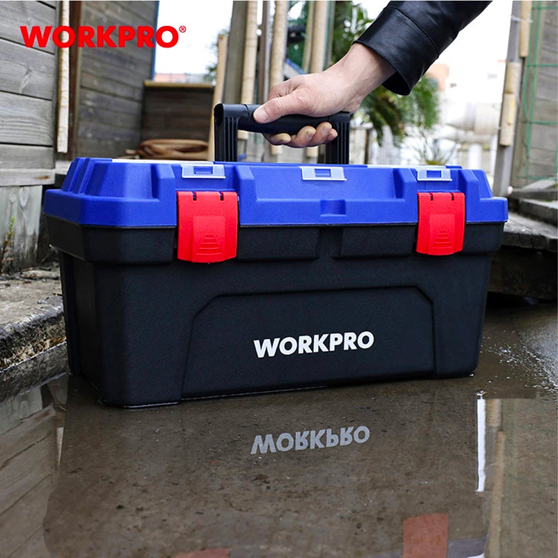 Thùng đồ nghề bằng nhựa Workpro