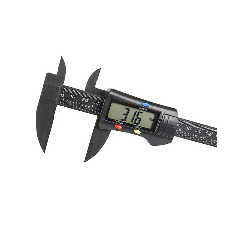 Thước kẹp thân nhựa 150mm (6 inches) có màn hình điện tử, sai số +/- 0.2mm Workpro WP266001