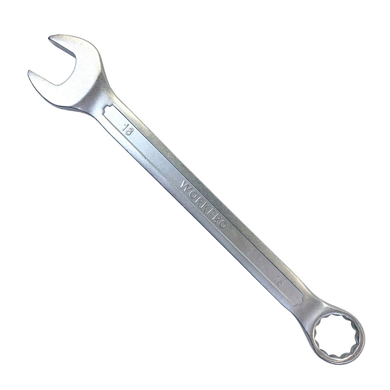 Bộ 23 cây cờ lê vòng - miệng, đựng trong túi treo, thép CR-V mạ chrome mờ (6-32mm) Workpro WP202504