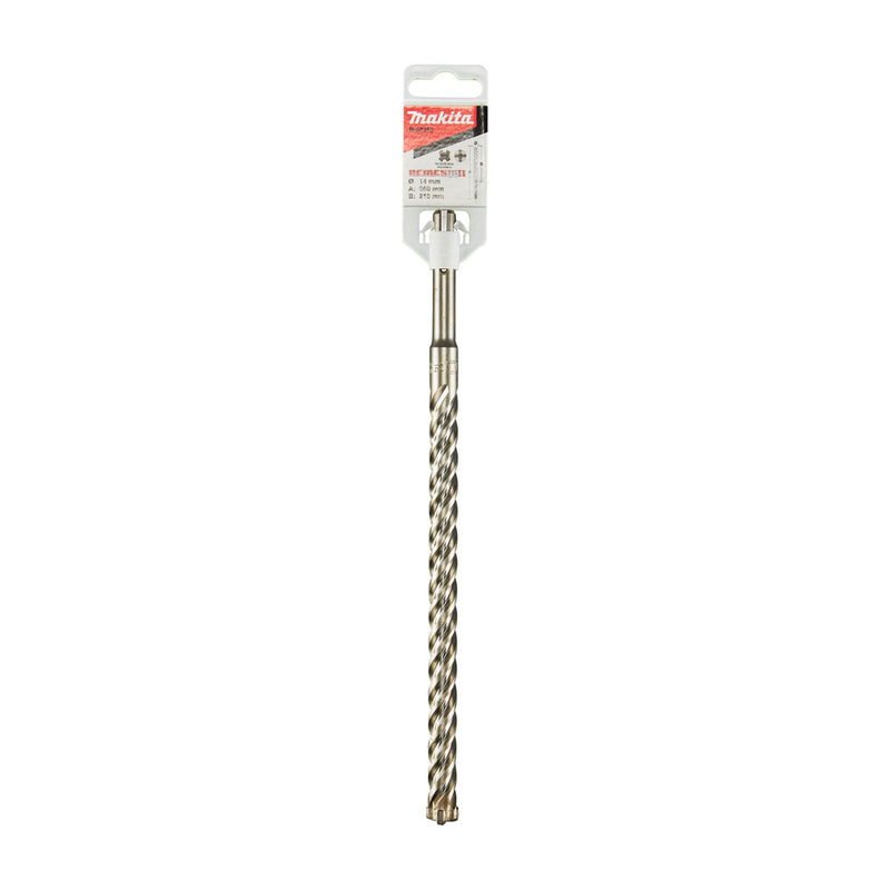 Mũi khoan bê tông TCT Nemesis II Makita đuôi gài SDS-Plus đường kính mũi từ 14mm-32mm ( Cấp 5 sao )