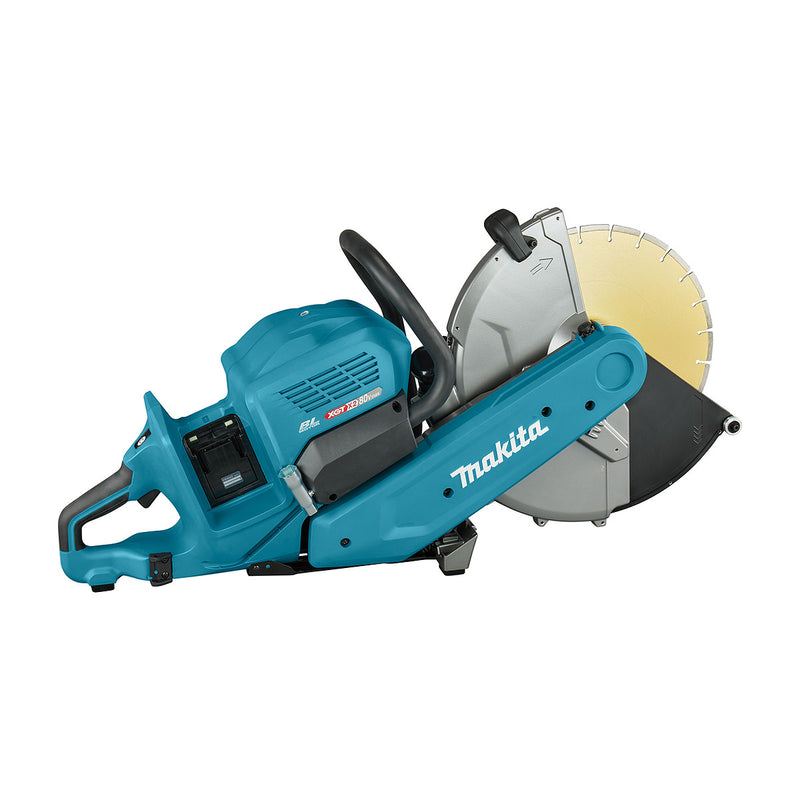 Máy cắt hạng nặng Makita CE002G dùng Pin 40Vmax x2 XGT, đường kính lưỡi 355mm, công nghệ AFT, AWS