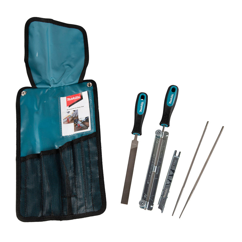 Bộ dũa xích 8 chi tiết kèm túi đựng Makita D-72160 dũa tròn kích thước 4.5mm