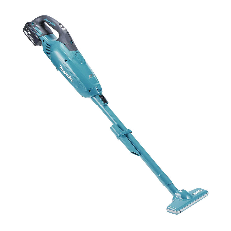Máy hút bụi cầm tay Makita DCL282F dùng Pin 18V LXT, công suất hút 60W, khả năng chứa bụi 500ml bộ lọc HEPA