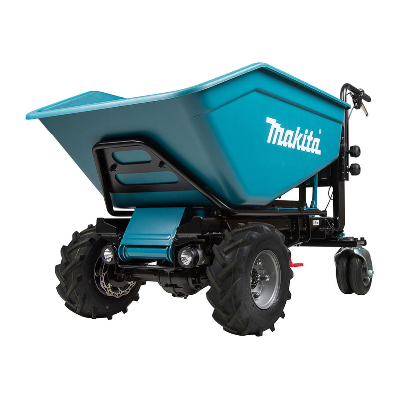 Xe vận chuyển hàng hóa Makita DCU602 dùng Pin 18V x2 LXT, tải trọng tối đa 300kg