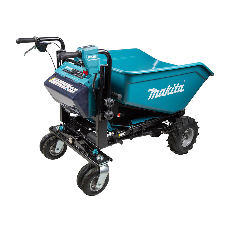Xe vận chuyển hàng hóa Makita DCU602 dùng Pin 18V x2 LXT, tải trọng tối đa 300kg