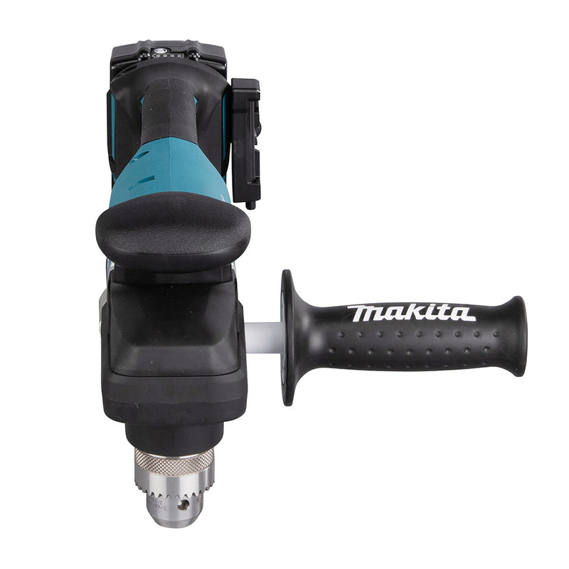 Máy khoan góc Makita DDA450 dùng Pin 18V LXT, đầu khoan có khóa 13mm, công nghệ ADT