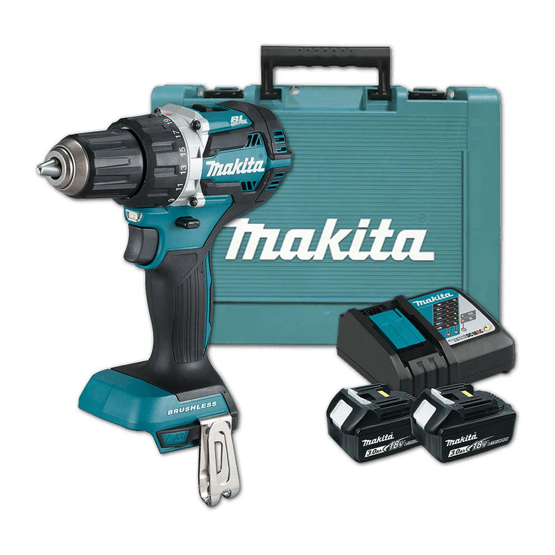 Máy khoan gỗ thép Makita DDF484 dùng Pin 18V LXT đầu kẹp 13mm