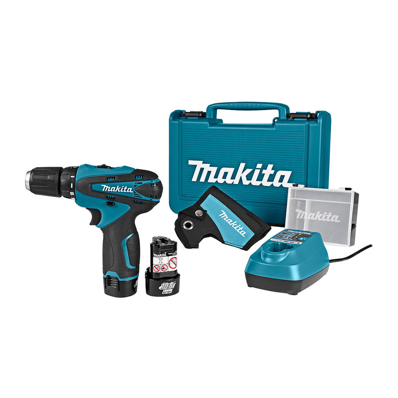 Máy khoan gỗ thép Makita DF330D dùng Pin 10.8V đầu kẹp 10mm