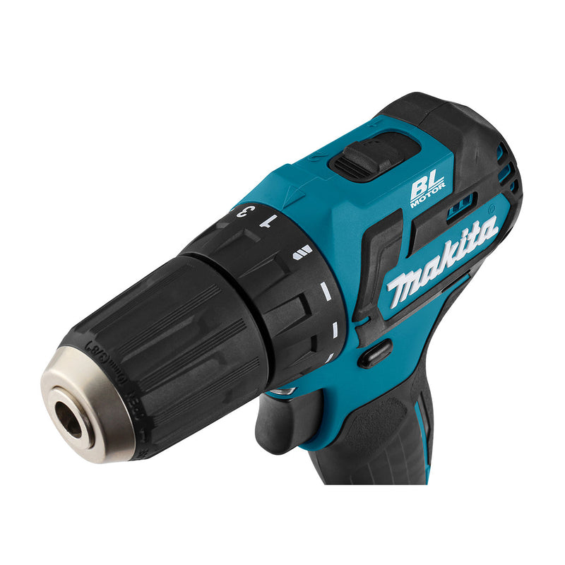 Máy khoan gỗ thép Makita DF332D dùng Pin 12Vmax CXT, đầu kẹp 10mm