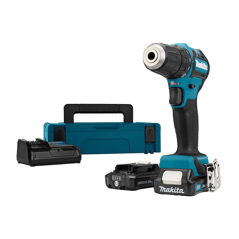 Máy khoan gỗ thép Makita DF332D dùng Pin 12Vmax CXT, đầu kẹp 10mm