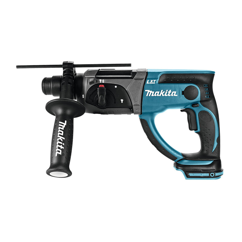 Máy khoan bê tông 3 chức năng Makita DHR202 dùng Pin 18V LXT, khả năng khoan 20mm đuôi gài SDS-Plus