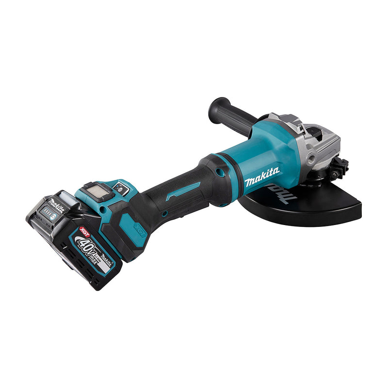 Máy mài góc Makita GA038G dùng Pin 40Vmax XGT, đường kính lưỡi 230mm, công tắc bóp, công nghệ AFT,AWS