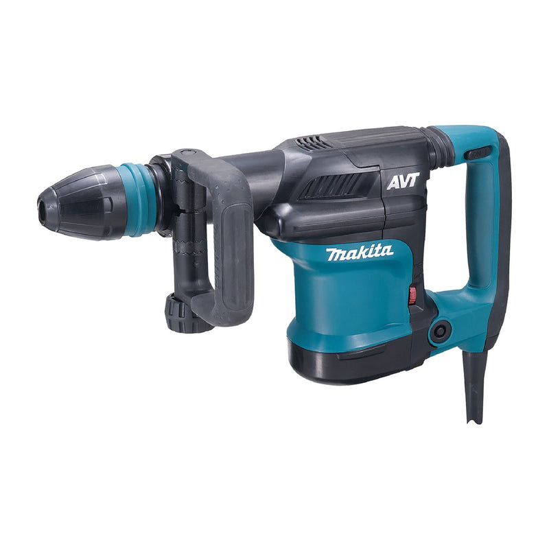 Máy đục bê tông Makita HM0871C, công suất 1,100W đuôi gài SDS-Max, công nghệ chống rung AVT