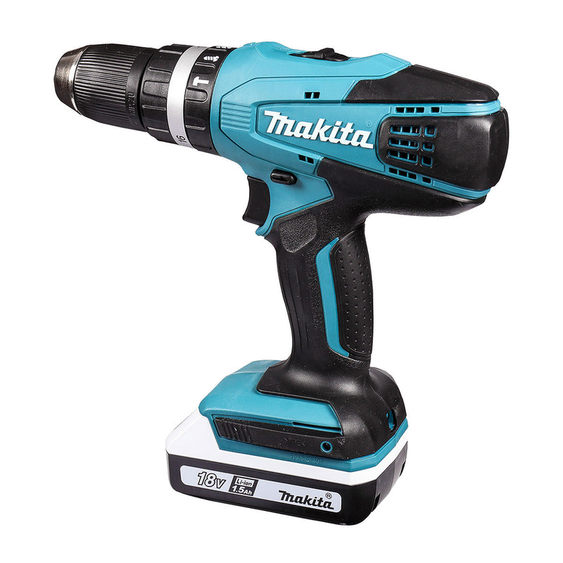 Máy khoan búa Makita HP457 dùng Pin 18V ( dòng G tiết kiệm ) đầu kẹp 13mm