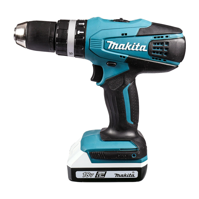 Máy khoan búa Makita HP457 dùng Pin 18V ( dòng G tiết kiệm ) đầu kẹp 13mm