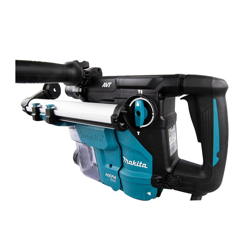 Máy khoan bê tông 3 chức năng Makita HR3011FCWJ công suất 1010W, đuôi gài SDS-Plus, công nghệ chống rung AVT