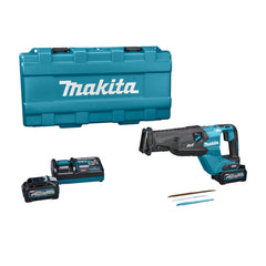 JR002GM201: Thân máy + 2 pin 4.0Ah(BL4040) + Sạc nhanh(DC40RA) + Vali