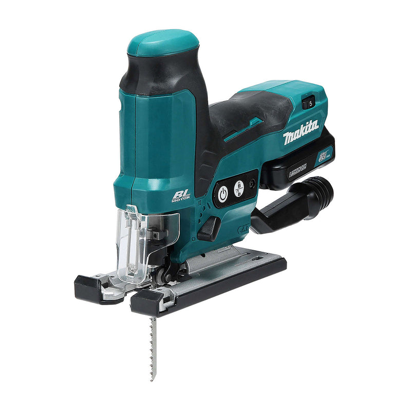 Máy cưa lọng Makita JV102D dùng Pin 12Vmax CXT độ xọc 23mm, công tắc điện tử
