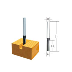 1/2 inch, A1: 12, L1: 60, L2: 30 (mm) | D-07901