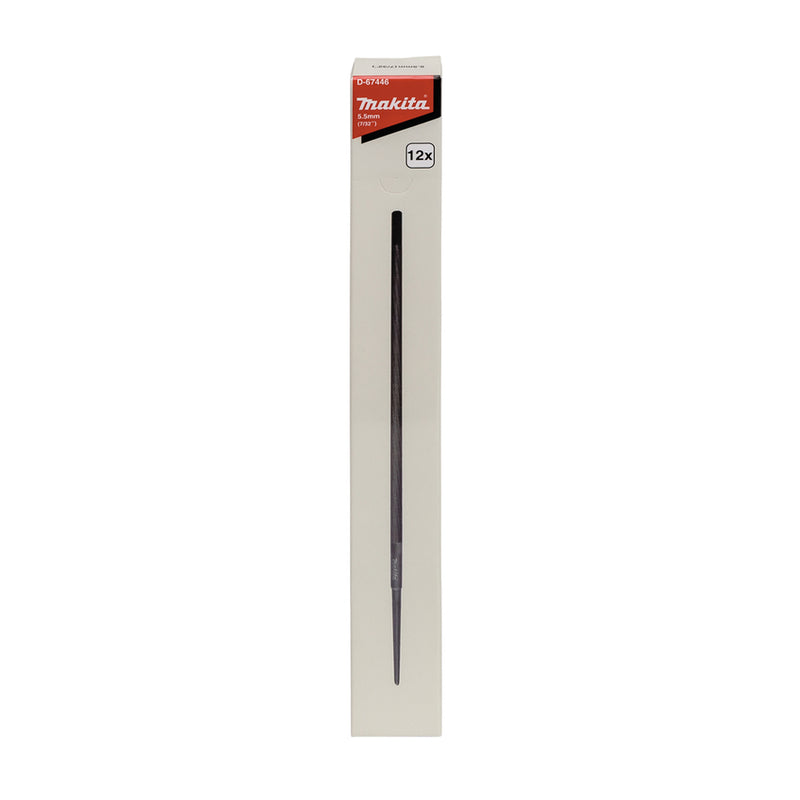 Dũa tròn MAKITA, kích thước 5.5mm (7/32 inch), bộ từ 2 - 12 cái)