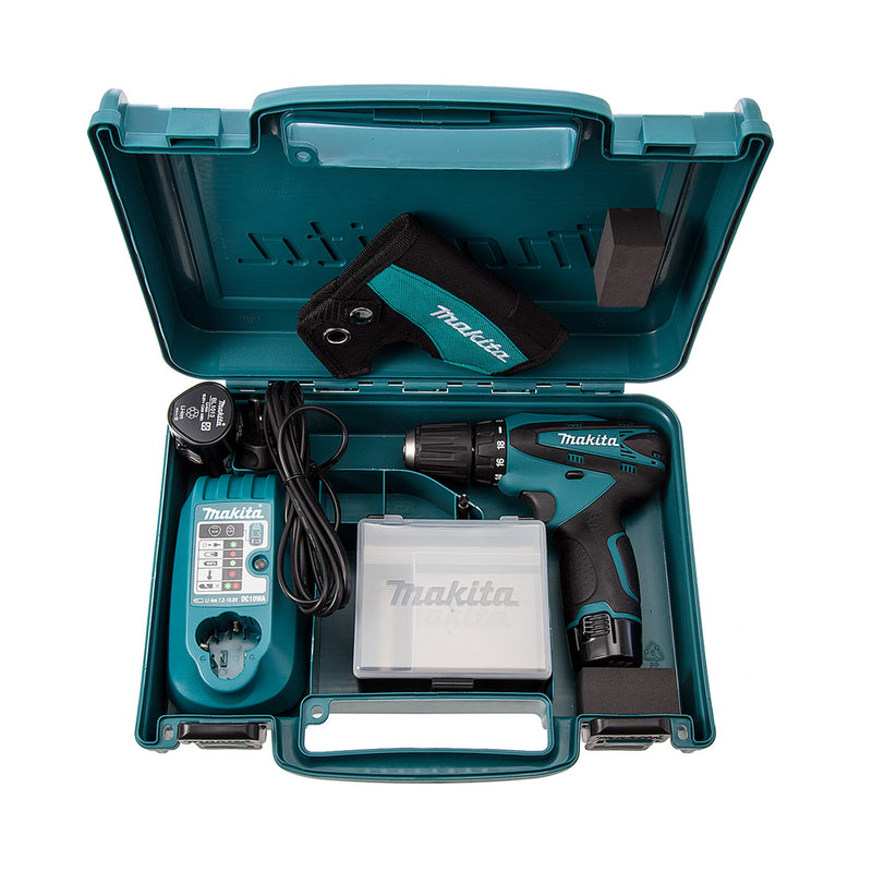 Máy khoan gỗ thép Makita DF330D dùng Pin 10.8V đầu kẹp 10mm