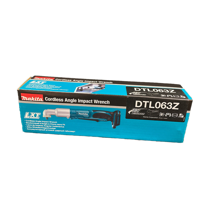 Máy siết bu lông góc Makita DTL063 dùng Pin 18V LXT cốt 9.5mm ( 3/8 inch )