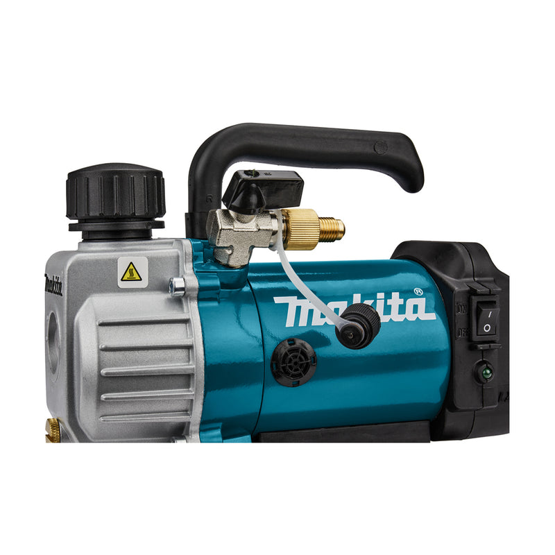Máy hút chân không Makita DVP180 dùng Pin 18V LXT, tốc độ hút 50 L/phút, áp suất 20Pa ( 150 microns )