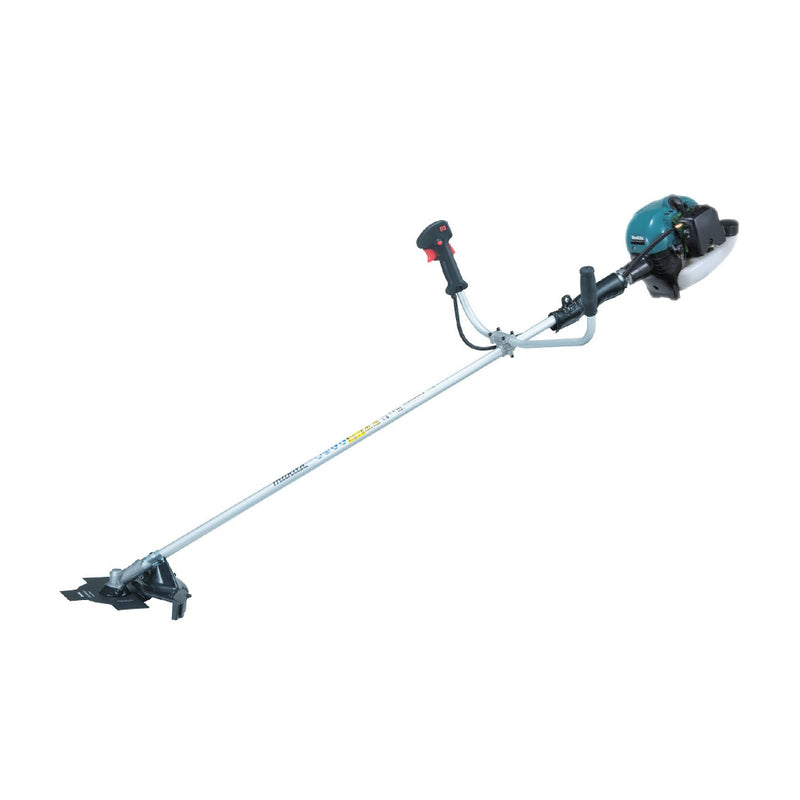 Máy cắt cỏ chạy xăng Makita EM2500U công suất 730W, đường kính lưỡi 230mm, tay cầm chữ U