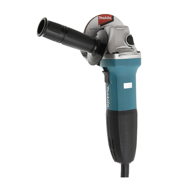 Máy mài góc Makita GA4030R đường kính lưỡi 100mm công suất 720W, công tắc trượt, tính năng chống khởi động lại