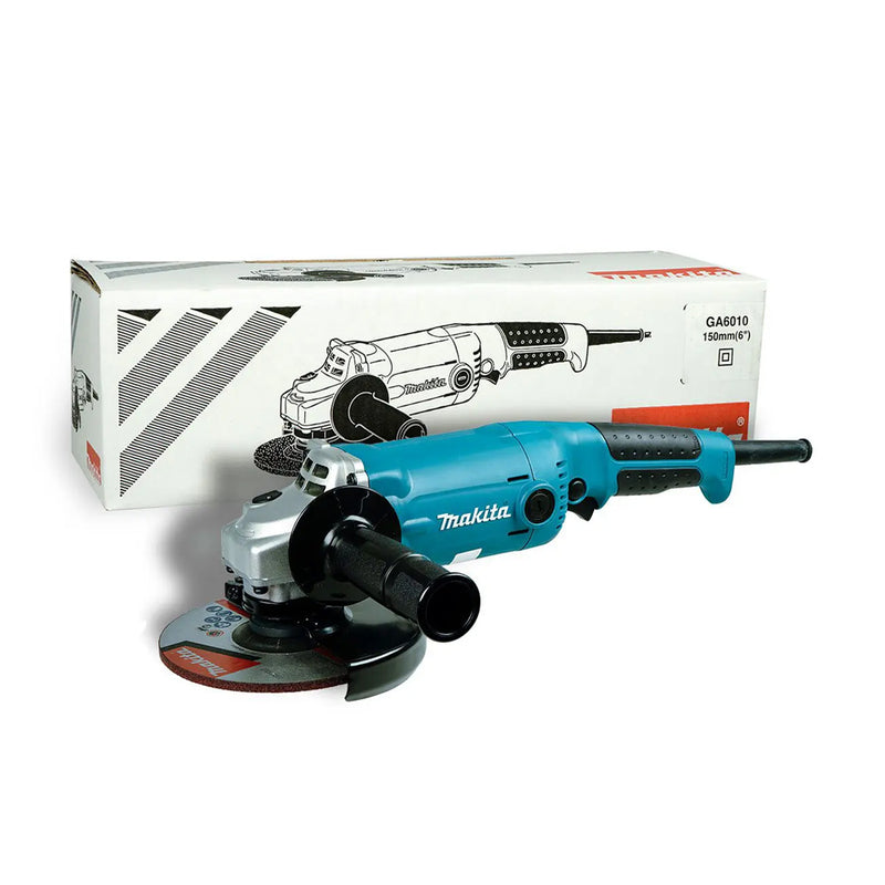 Máy mài góc Makita GA6010, đường kính lưỡi 150mm, công suất 1050W, công tắc bóp