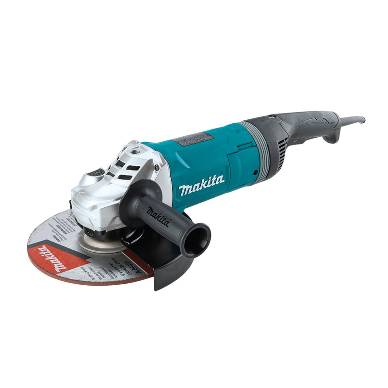 Máy mài góc Makita GA9081, đường kính lưỡi 230mm, công suất 2700W, công tắc bóp