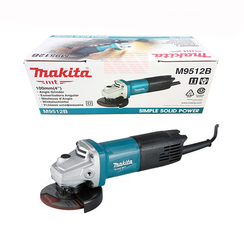 Máy mài góc Makita M9512B (MT970) công suất 720W, đường kính lưỡi 100mm công tắc đuôi
