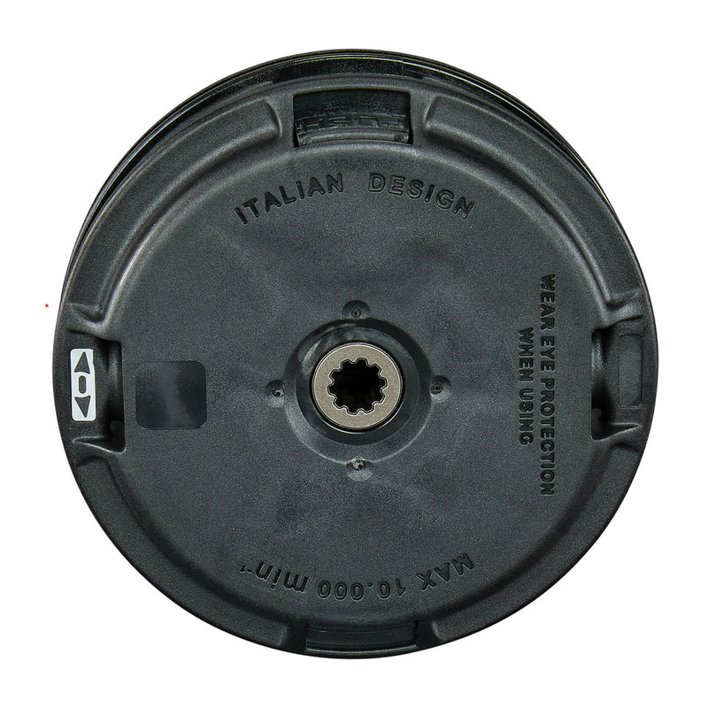 Chén cước cắt cỏ Makita 1911Y3-7 đường kính chén 5 inch, loại nút vặn tháo lắp nhanh (121M10L) trục ren Spline 10T, sợi cước 4 cạnh cho cỏ cao