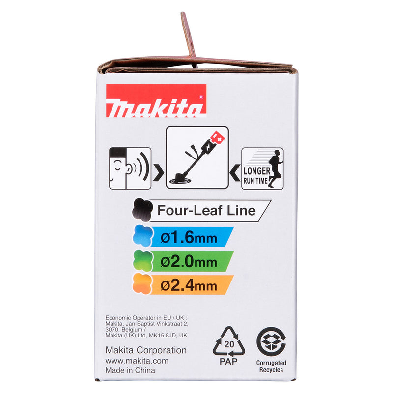 Chén cước cắt cỏ Makita 1914R8-6 đường kính chén 4 inch, loại ra dây tự động, trục ren M8/M10x1.25Lh, sợi cước 4 cạnh cho cỏ cao và thấp
