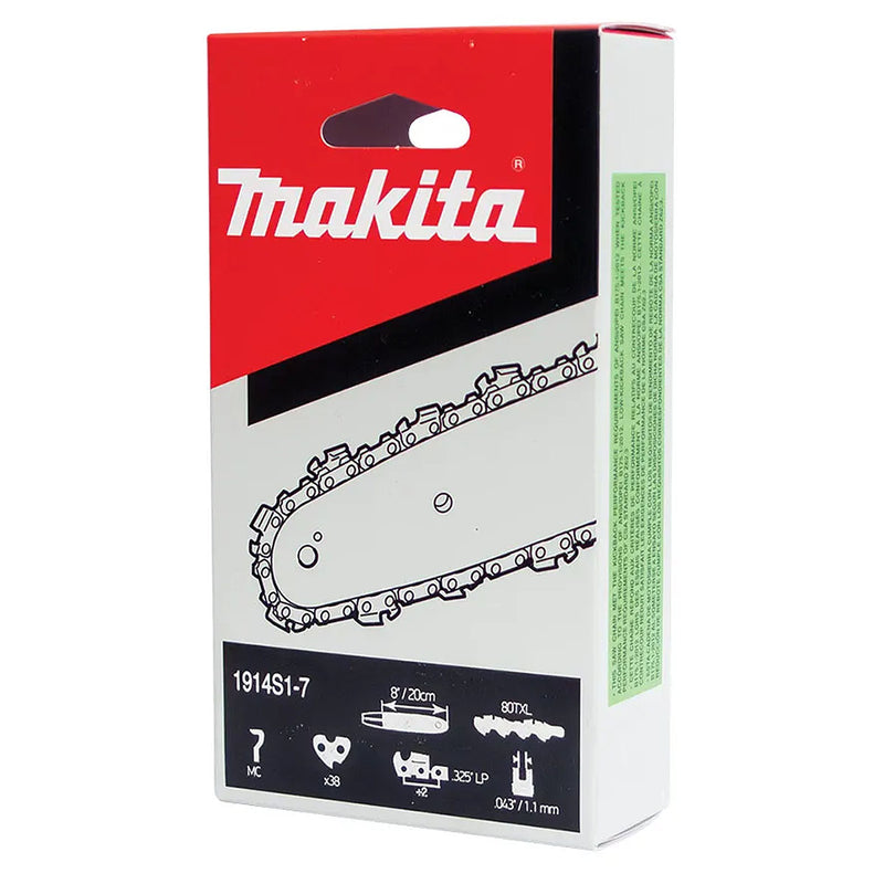 Dây xích Makita 1914S1-7 chiều dài 200mm, độ dày 1.1mm, bước xích 3/8" , 38 mắt xích