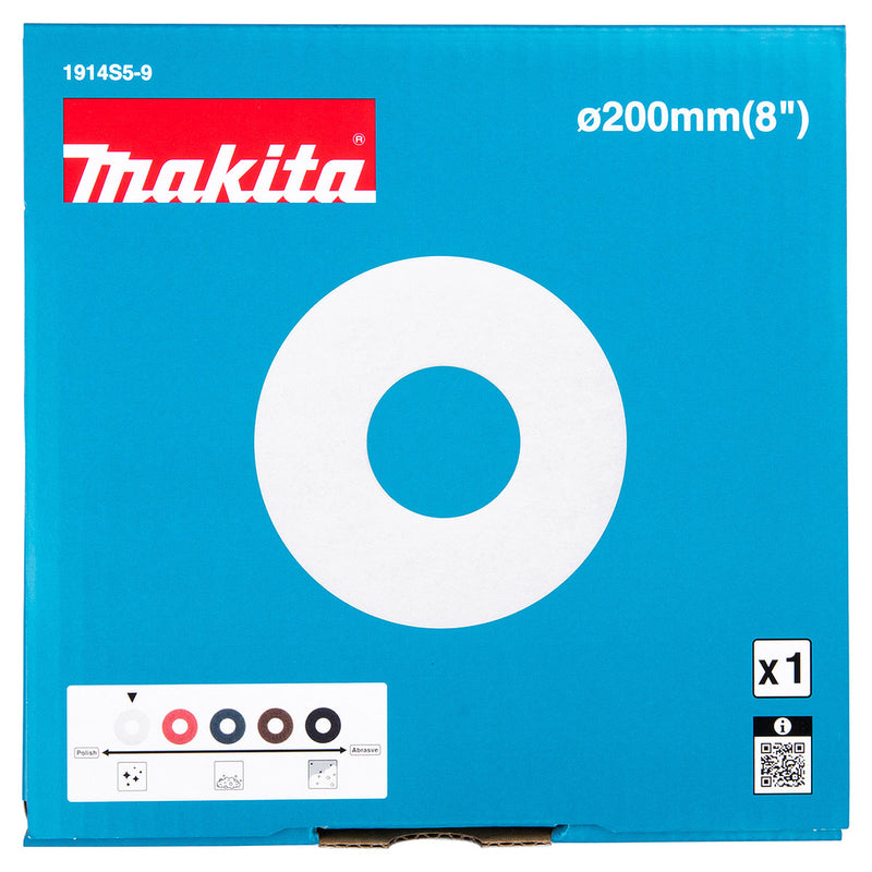 Miếng đệm đánh bóng sàn loại mịn Makita 1914S5-9 đường kính 200mm