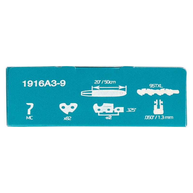 Dây xích Makita 1916A3-9 chiều dài 500mm, độ dày 1.3mm, bước xích 0.325", 82 mắt xích