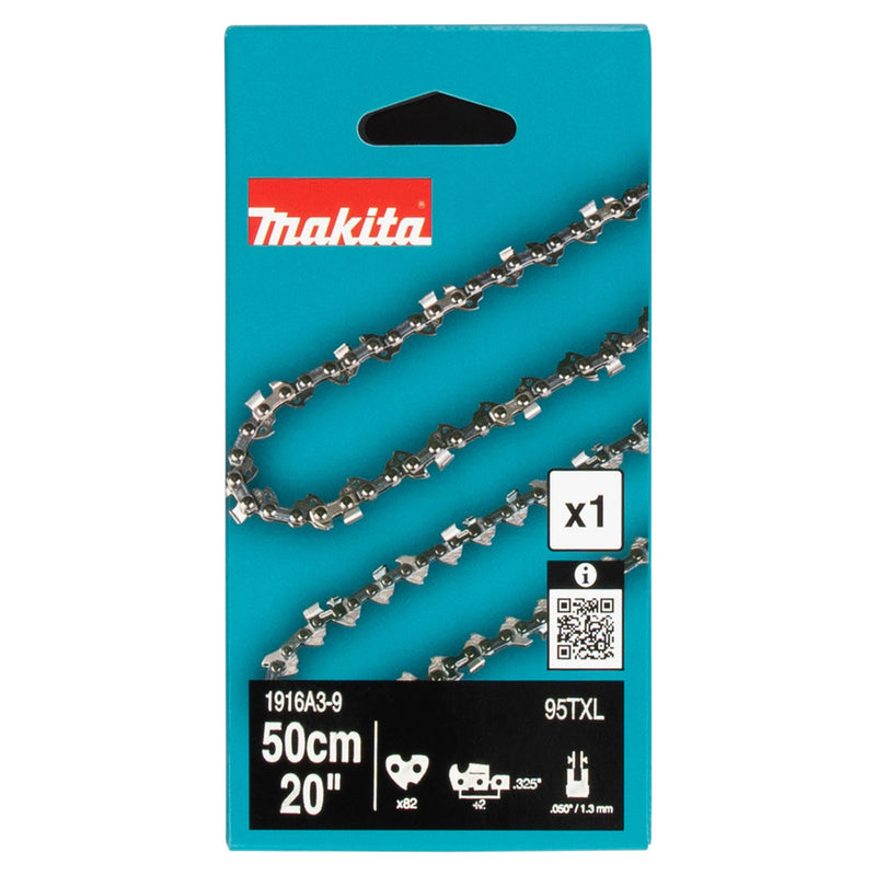 Dây xích Makita 1916A3-9 chiều dài 500mm, độ dày 1.3mm, bước xích 0.325", 82 mắt xích