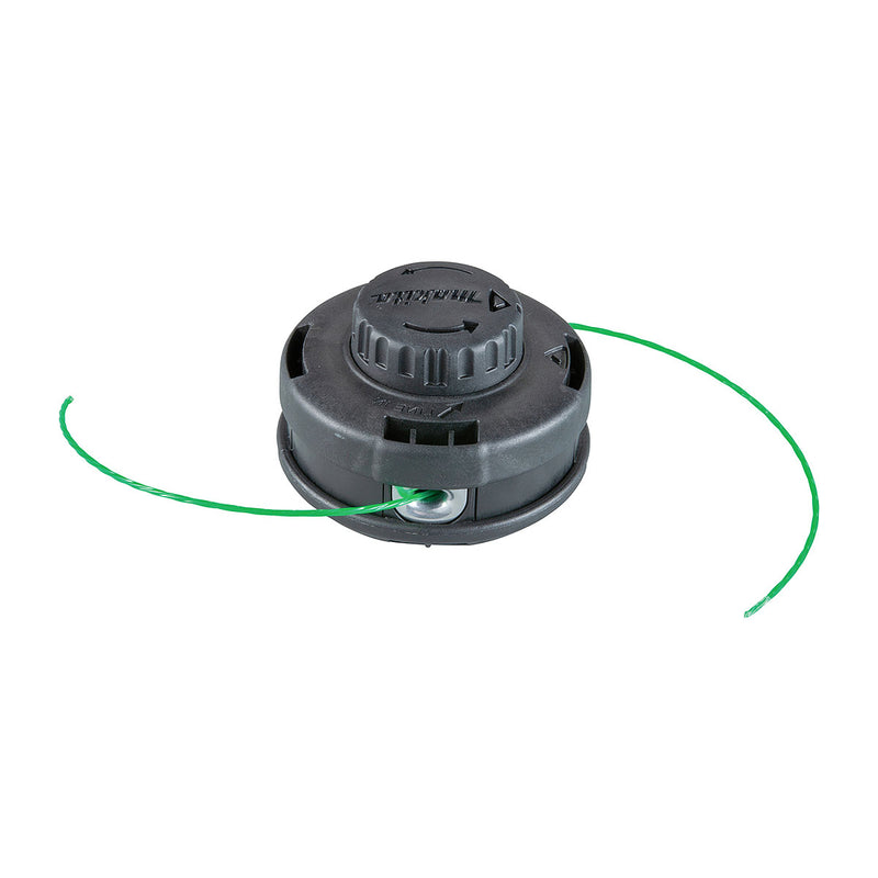 Chén cước cắt cỏ Makita 191D92-5 đường kính chén 4 inch, loại nút vặn tháo lắp nhanh (96-M8R) trục ren M8x1.25RH sợi cước 4 cạnh cho cỏ ngắn