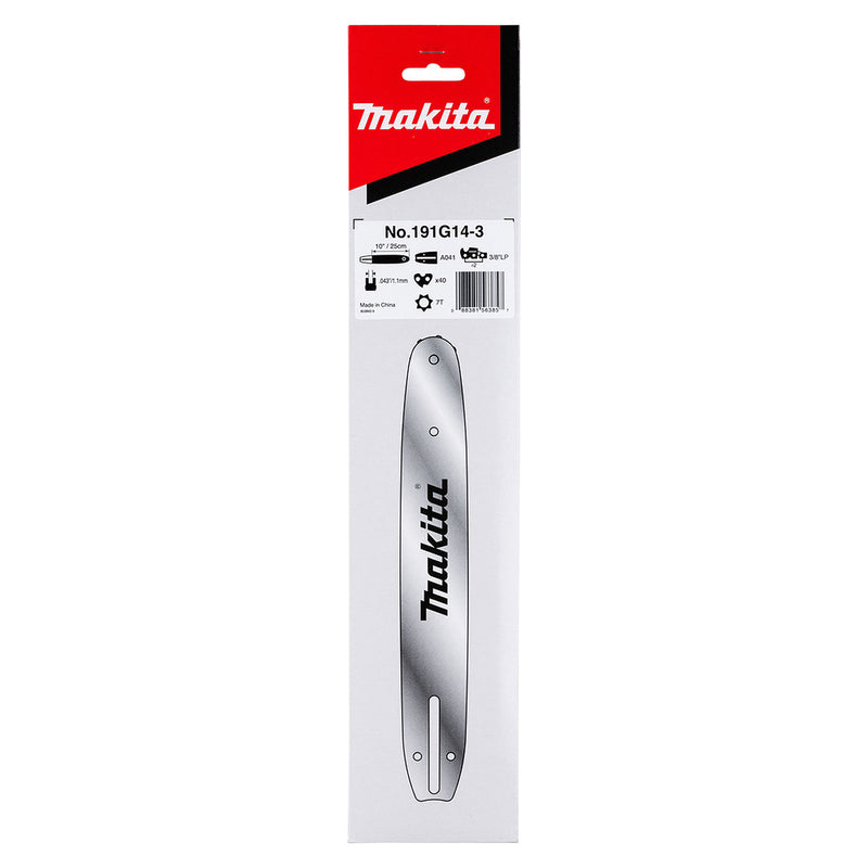 Lam xích bánh xe Makita chiều dài từ 250mm - 300mm, ngàm A041, độ dày rãnh lam 1.1mm, bước xích 3/8"LP